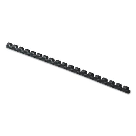FELLOWES FELLOWES Plastic Comb Bindings for 11 x 8.5 Documents, 19 Rings, 0.31" (40-Sheet) Capacity, Black, 1 - 52507