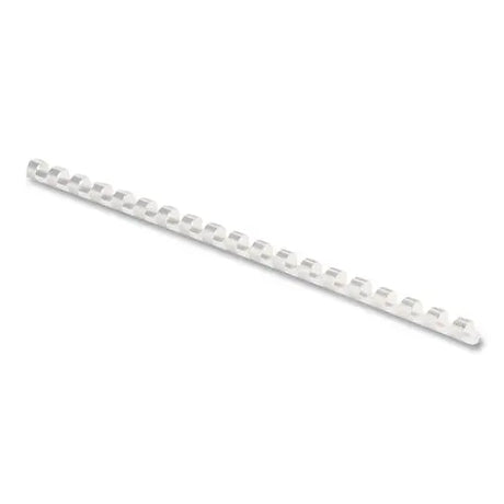 FELLOWES FELLOWES Plastic Comb Bindings for 11 x 8.5 Documents, 19 Rings, 0.31" (40-Sheet) Capacity, White, 1 - 52508