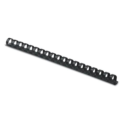 FELLOWES FELLOWES Plastic Comb Bindings for 11 x 8.5 Documents, 19 Rings, 0.38" (55-Sheet) Capacity, Navy Blu - 52505