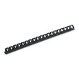 FELLOWES FELLOWES Plastic Comb Bindings for 11 x 8.5 Documents, 19 Rings, 0.38" (55-Sheet) Capacity, Navy Blu - 52505
