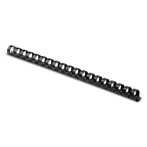 FELLOWES FELLOWES Plastic Comb Bindings for 11 x 8.5 Documents, 19 Rings, 0.63" (120-Sheet) Capacity, Black,  - 52324