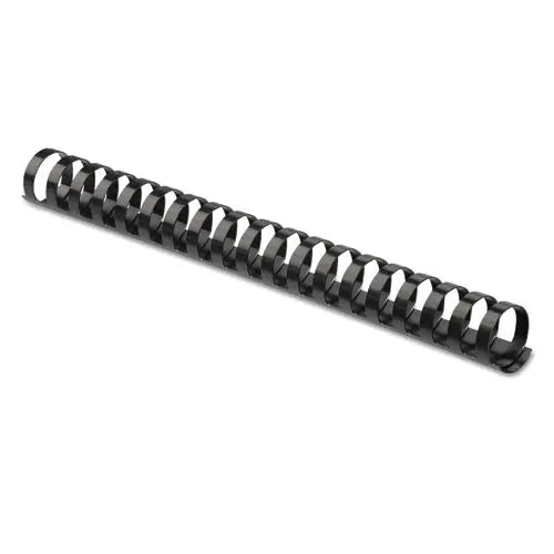 FELLOWES FELLOWES Plastic Comb Bindings for 11 x 8.5 Documents, 19 Rings, 0.75" (150-Sheet) Capacity, Black,  - 52367