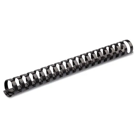 FELLOWES FELLOWES Plastic Comb Bindings for 11 x 8.5 Documents, 19 Rings, 0.75" (150-Sheet) Capacity, Black,  - 52509