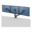 FELLOWES FELLOWES Platinum Series Triple Monitor Arm for 27" Monitors, 360 deg Rotation, +85/-20 deg Tilt, 36 - 8042601