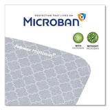 FELLOWES FELLOWES PlushTouch Mouse Pad with Wrist Rest with FoamFusion Technology, 7.25 x 9.38, Lattice Desig - 9549701