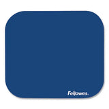 FELLOWES FELLOWES Polyester Mouse Pad, 9 x 8, Blue - 58021