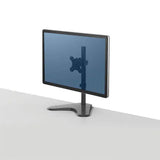 FELLOWES FELLOWES Professional Series Single Freestanding Monitor Arm, For 32" Monitors, 11" x 15.4" x 18.3", - 8049601