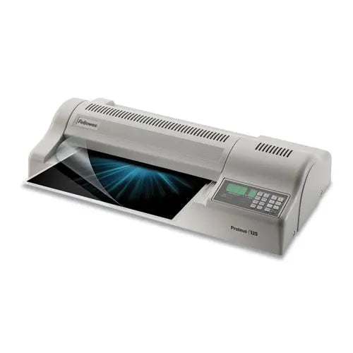 FELLOWES FELLOWES Proteus 125 Laminator, Six Rollers, 12" Max Document Width, 10 mil Max Document Thickness - 5709501