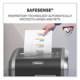 FELLOWES FELLOWES SHREDDER,CROSS,C-225CI,BK - 3825001