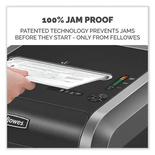 FELLOWES FELLOWES SHREDDER,CROSS,C-225CI,BK - 3825001