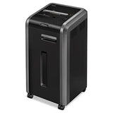 FELLOWES FELLOWES SHREDDER,MICR,225MI,BK - 4620001