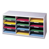 FELLOWES FELLOWES SORTER,12COMPARTMENT,DVGY - 25004