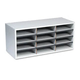 FELLOWES FELLOWES SORTER,12COMPARTMENT,DVGY - 25004