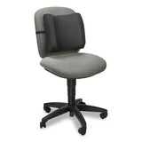FELLOWES FELLOWES Standard Back Support, 13 x 4 x 12, Black - 91905