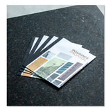 FELLOWES FELLOWES Thermal Binding System Presentation Covers, 30-Sheet Capacity, Plastic, Square Corners, 11  - 5222701