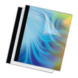 FELLOWES FELLOWES Thermal Binding System Presentation Covers, 90-Sheet Capacity, Plastic, Square Corners, 11  - 5256101