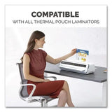 FELLOWES FELLOWES Thermal Laminating Pouches, 3 mil, 9" x 11.5", Matte Clear, 50/Pack - 5744301