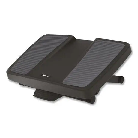 FELLOWES FELLOWES Ultimate Foot Support, HPS, 17.75w x 13.25d x 4 to 6.5h, Black/Gray - 8067001
