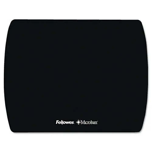 FELLOWES FELLOWES Ultra Thin Mouse Pad with Microban Protection, 9 x 7, Black - 5908101