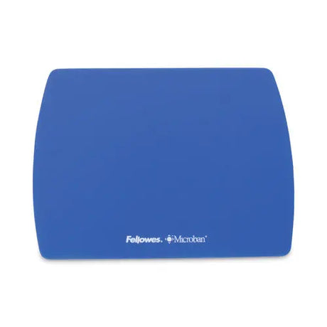 FELLOWES FELLOWES Ultra Thin Mouse Pad with Microban Protection, 9 x 7, Sapphire Blue - 5908001