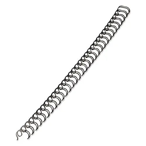 FELLOWES FELLOWES Wire Bindings for 11 x 8.5 Documents, 32 Rings, 0.25" (35-Sheet) Capacity, Black, 25/Pack - 52539