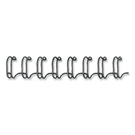 FELLOWES FELLOWES Wire Bindings for 11 x 8.5 Documents, 32 Rings, 0.31" (50-Sheet) Capacity, Black, 25/Pack - 5255201