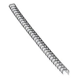 FELLOWES FELLOWES Wire Bindings for 11 x 8.5 Documents, 32 Rings, 0.31" (50-Sheet) Capacity, Black, 25/Pack - 5255201