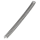 FELLOWES FELLOWES Wire Bindings for 11 x 8.5 Documents, 32 Rings, 0.31" (50-Sheet) Capacity, Black, 25/Pack - 5255201