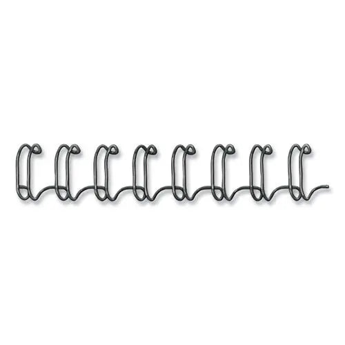 FELLOWES FELLOWES Wire Bindings for 11 x 8.5 Documents, 32 Rings, 0.38" (80-Sheet) Capacity, Black, 25/Pack - 52541