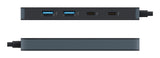 Targus HyperDrive Flex 4 Port USB-C Combo Hub USB 2.0 Type-C 5000 Mbit/s Black - HD5200BKGL