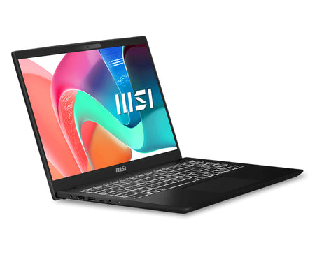 MSI Modern 15 H C2RMTG-406US Intel Core 9 270H Laptop 39.6 cm (15.6") Full HD 32 GB DDR4-SDRAM 1 TB SSD Wi-Fi 6E (802.11ax) Windows 11 Home Black - MOD15HC2406 MSI