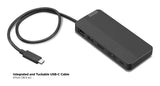 Lenovo 40B90100US laptop dock/port replicator Wired USB 3.2 Gen 2 (3.1 Gen 2) Type-C Black - 40B90100US