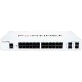 FORTINET Fortinet FortiSwitch 124F Ethernet Switch - 24 Ports - Manageable - 2 Layer Supported - Modular - 26.30 W Power Consumption - Optical Fiber, Twisted Pair - 1U High - Rack-mountable - Lifetime Limited ...  - FS-124F