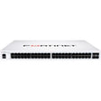 FORTINET Fortinet FortiSwitch FS-148F-FPOE Ethernet Switch - 48 Ports - Manageable - 2 Layer Supported - Modular - 895.70 W Power Consumption - 740 W PoE Budget - Optical Fiber, Twisted Pair - PoE Ports - 1U H...  - FS-148F-FPOE