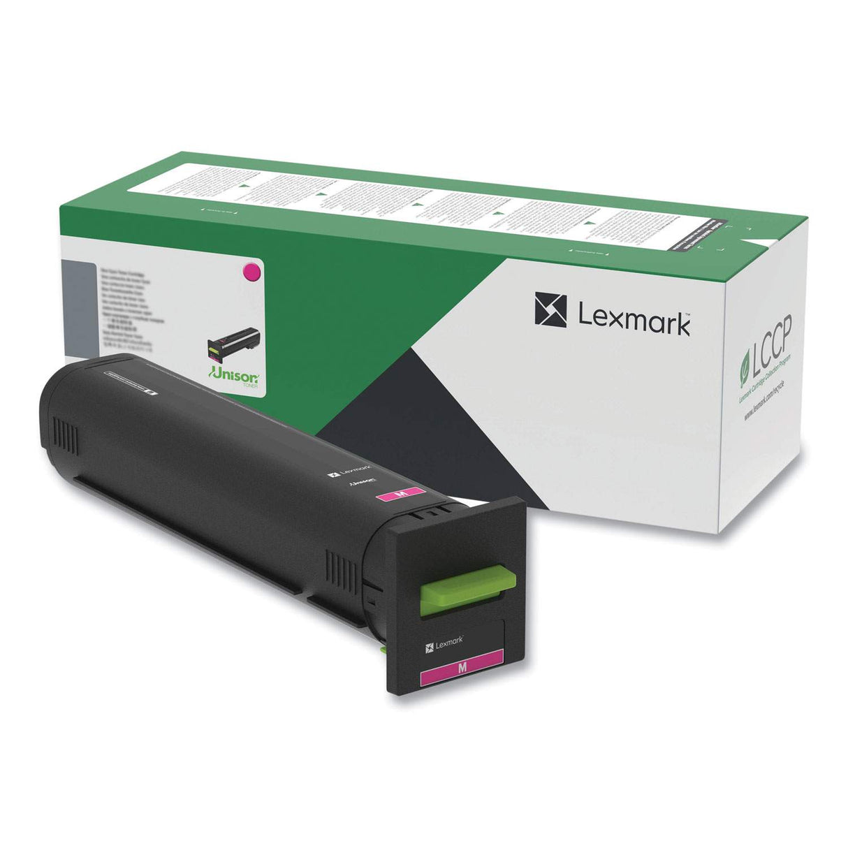 Lexmark Magenta Toner Cartridge Return Program High Yield 8000 Pages, TAA Compliant - 72K00MG