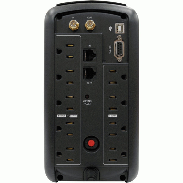 CyberPower CP850AVRLCD uninterruptible power supply (UPS) Line-Interactive 0.85 kVA 510 W - CP850AVRLCD