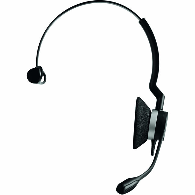 JABRA Jabra BIZ 2300 Headset - Mono - USB - Wired - Over-the-head - Monaural - Supra-aural - Noise Cancelling Microphone - GSA2393-829-109