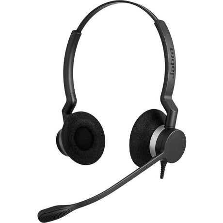 JABRA Jabra BIZ 2300 Headset - Stereo - USB Type A - Wired - Over-the-head - Binaural - Supra-aural - Noise Cancelling Microphone - Black - 2399-829-119