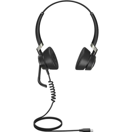 JABRA Jabra Engage 50 Stereo - Stereo - USB Type C - Wired - 32 Ohm - 20 Hz - 20 kHz - Over-the-head - Binaural - Supra-aural - 3.94 ft Cable - Noise Cancelling, MEMS Technology Microphone - Noise Canceling - 5099-610-189