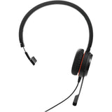JABRA Jabra Evolve 20SE UC Mono - Mono - USB - Wired - 32 Ohm - 150 Hz - 7 kHz - Over-the-head - Monaural - Supra-aural - 3.12 ft Cable - Noise Canceling - 4993-829-409