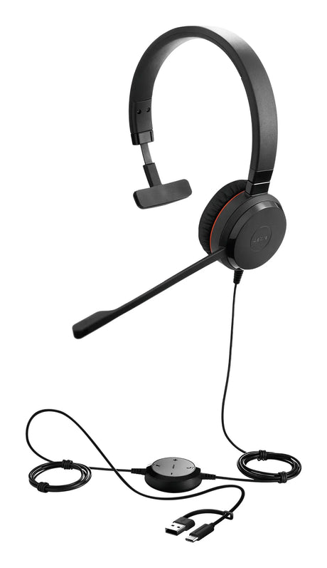 JABRA Jabra Evolve 30 II Mono MS USB-C/A - 5393-823-389-01
