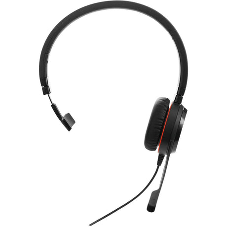 JABRA Jabra EVOLVE 30 II UC Mono Headset - Mono - Mini-phone (3.5mm) - Wired - Over-the-head - Monaural - Supra-aural - Noise Canceling - 5393-829-309