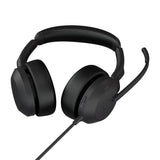 JABRA Jabra Evolve2 50 Headset Wired Head-band Office/Call center USB Type-C / USB Type-A Bluetooth Black - 25089-989-799