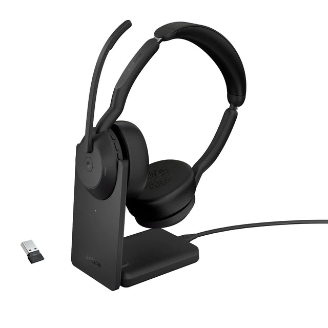 JABRA Jabra Evolve2 55 - Link380a MS Stereo (Include Stand), NA - 25599-999-989-01