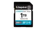 KINGSTON Digital Media Kingston Technology Canvas Go! Plus 1TB SDXC Canvas Go Plus Gen4 200MB/s C10 UHS-I U3 V30 - SDG4/1TB