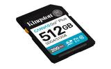 KINGSTON Digital Media Kingston Technology Canvas Go! Plus 512GB SDXC Canvas Go Plus Gen4 200MB/s C10 UHS-I U3 V30 - SDG4/512GB