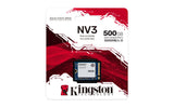 KINGSTON Hard Drives & SSD Kingston Technology 500G NV3 M.2 2230 NVMe SSD - SNV3SM3/500G