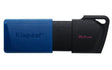KINGSTON Kingston Technology DataTraveler 64GB USB3.2 Gen 1 Exodia M (Black + Blue) - 2 Pieces