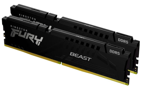 KINGSTON Kingston Technology FURY Beast 32GB 6000MT/s DDR5 CL30 DIMM (Kit of 2) Black EXPO - KF560C30BBEK2-32