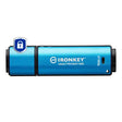 KINGSTON Kingston Technology IronKey 128GB USB-C Vault Privacy 50C AES-256 Encrypted, FIPS 197 - IKVP50C/128GB